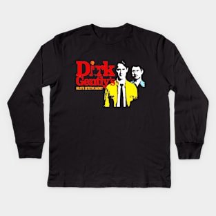 Dirk Gently Kids Long Sleeve T-Shirt